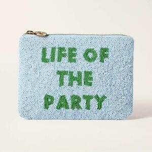 NWT Kate Spade New York Target Life of the Party Beaded Clutch LIMITED EDITION